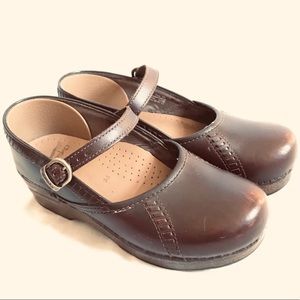 Brown Dansko Mary Janes